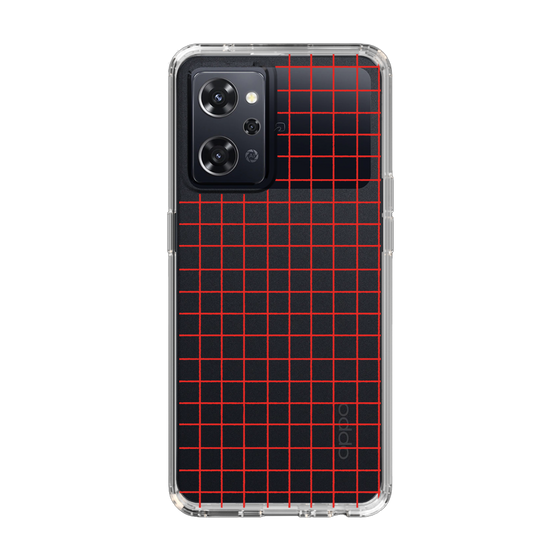 Slim Protection Case［ オリジナル - 推し色チェック - レッド ］