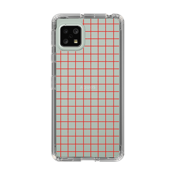 Slim Protection Case［ Original - Favorite Color Check - Red ］