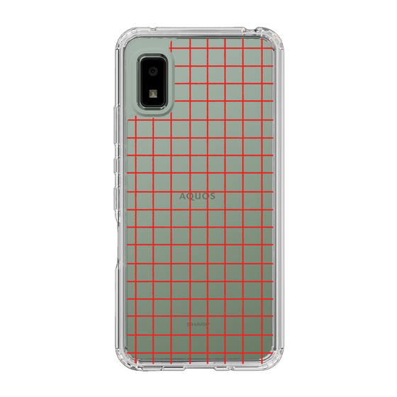 Slim Protection Case［ Original - Favorite Color Check - Red ］