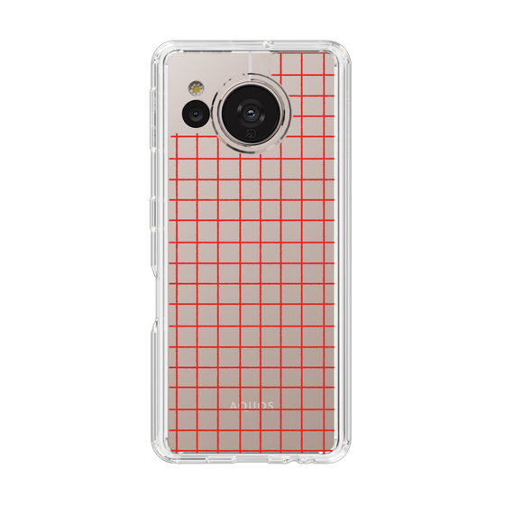 Slim Protection Case［ Original - Favorite Color Check - Red ］