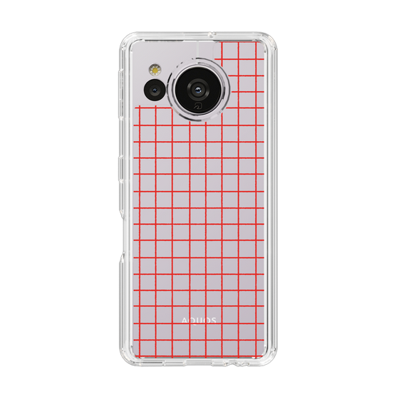 Slim Protection Case［ Original - Favorite Color Check - Red ］