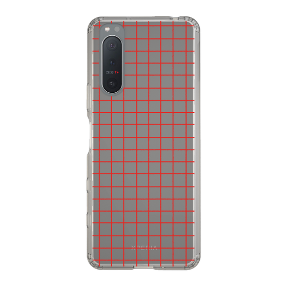 Slim Protection Case［ Original - Favorite Color Check - Red ］