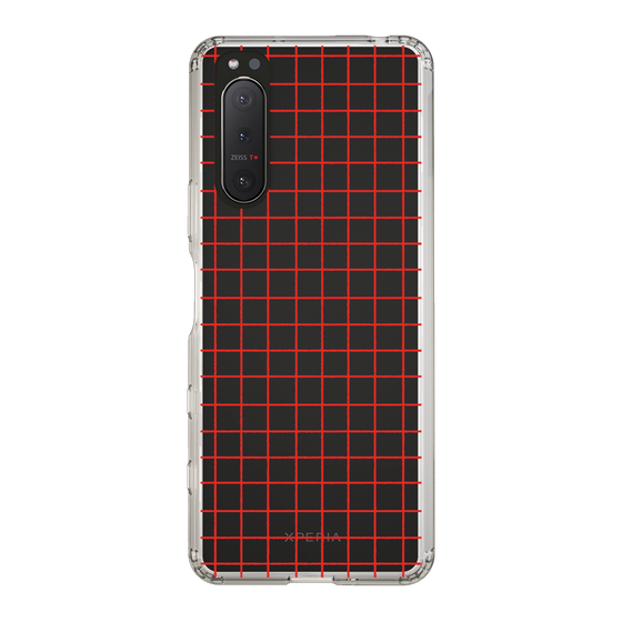 Slim Protection Case［ Original - Favorite Color Check - Red ］