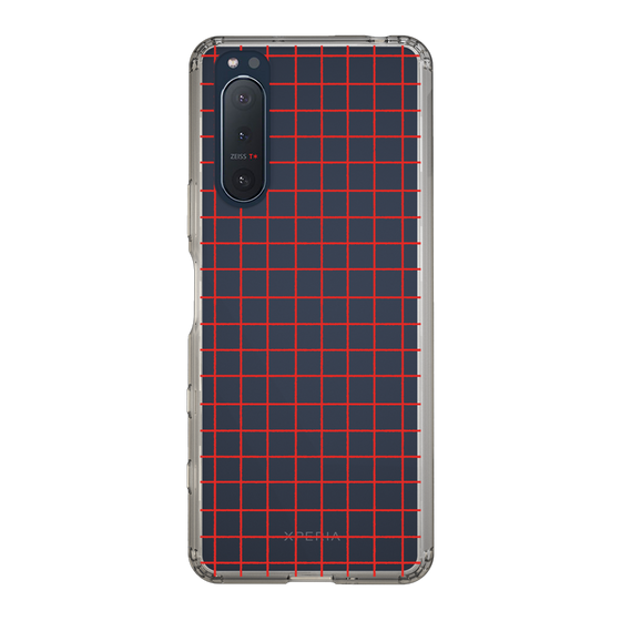 Slim Protection Case［ Original - Favorite Color Check - Red ］