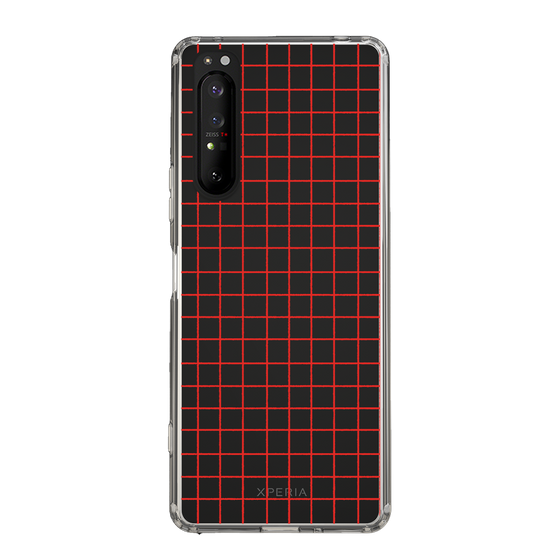 Slim Protection Case［ Original - Favorite Color Check - Red ］