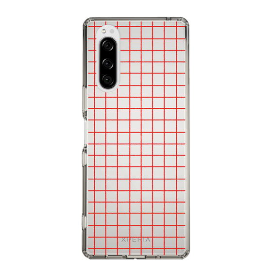 Slim Protection Case［ Original - Favorite Color Check - Red ］