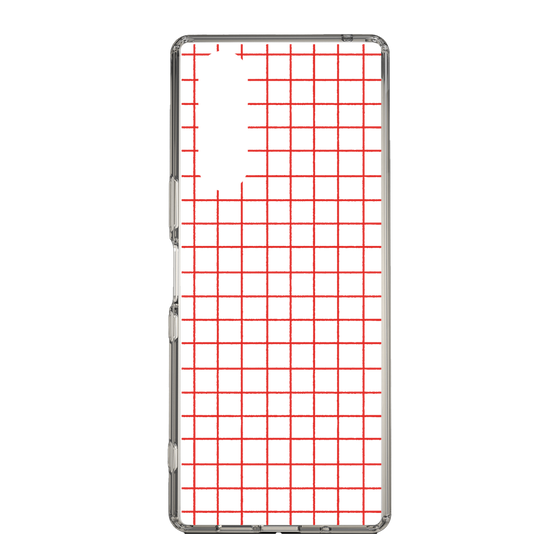 Slim Protection Case［ Original - Favorite Color Check - Red ］