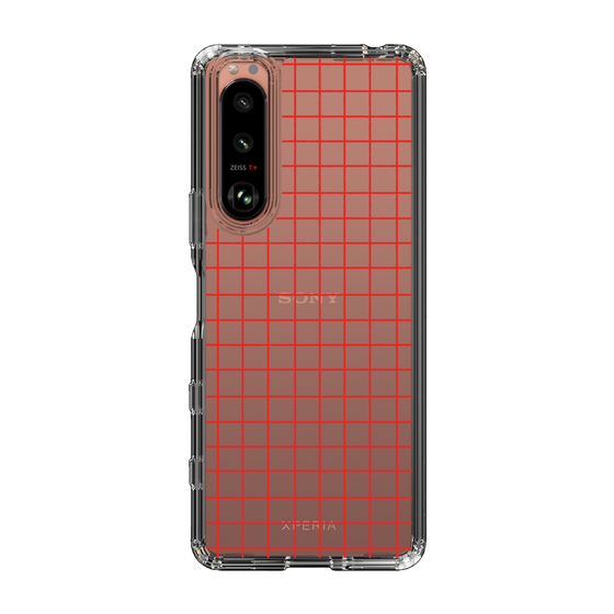 Slim Protection Case［ Original - Favorite Color Check - Red ］