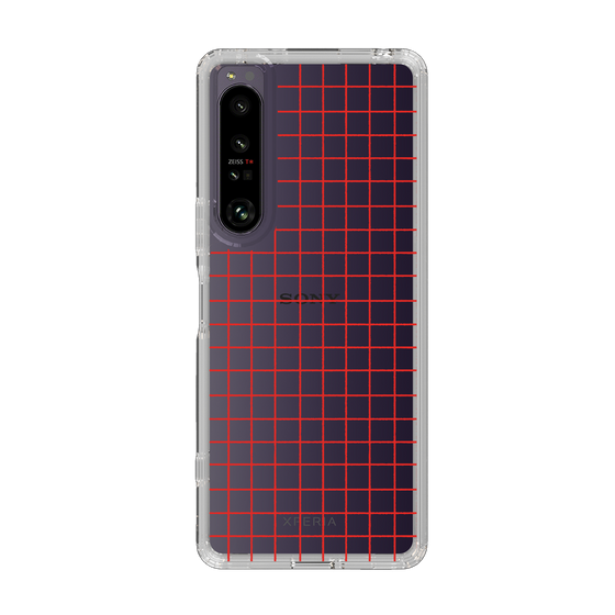 Slim Protection Case［ Original - Favorite Color Check - Red ］