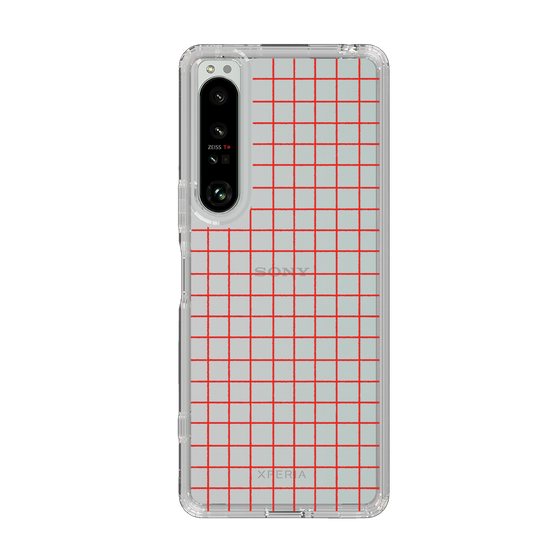 Slim Protection Case［ Original - Favorite Color Check - Red ］