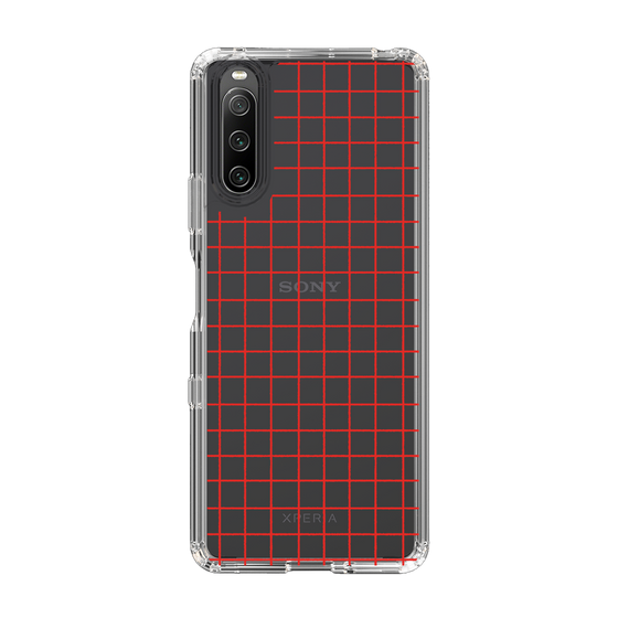 Slim Protection Case［ Original - Favorite Color Check - Red ］