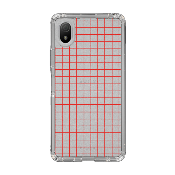 Slim Protection Case［ Original - Favorite Color Check - Red ］
