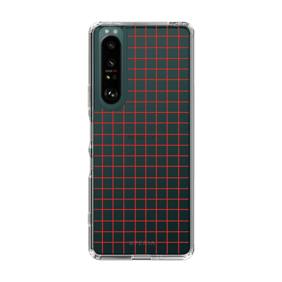 Slim Protection Case［ Original - Favorite Color Check - Red ］