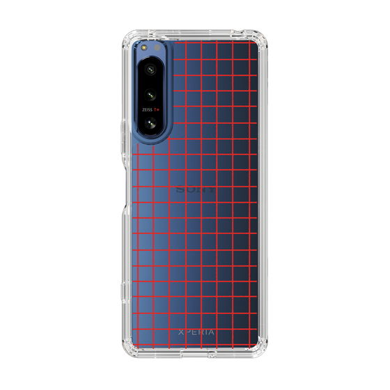 Slim Protection Case［ Original - Favorite Color Check - Red ］