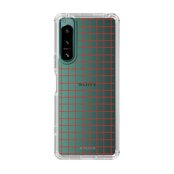 Slim Protection Case［ Original - Favorite Color Check - Red ］