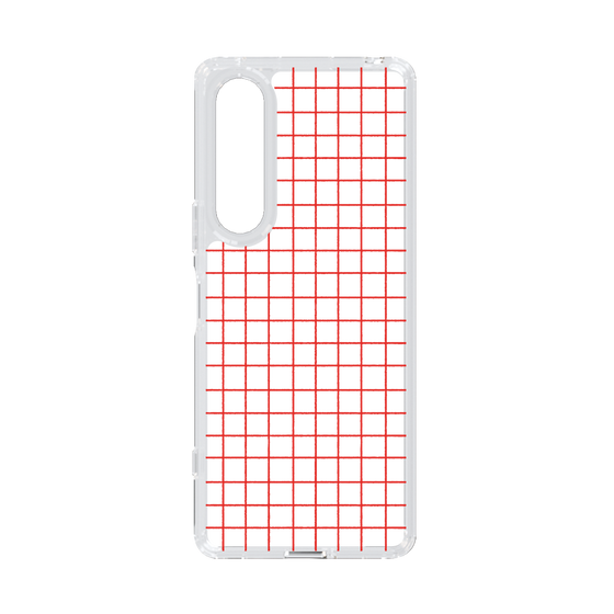 Slim Protection Case［ Original - Favorite Color Check - Red ］