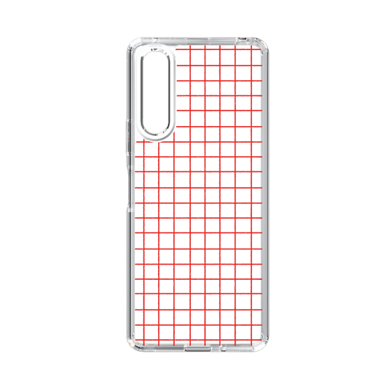 Slim Protection Case［ Original - Favorite Color Check - Red ］