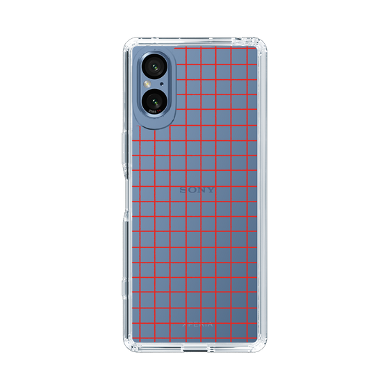 Slim Protection Case［ Original - Favorite Color Check - Red ］
