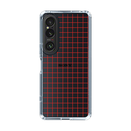 Slim Protection Case［ Original - Favorite Color Check - Red ］