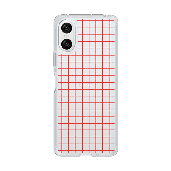 Slim Protection Case［ Original - Favorite Color Check - Red ］