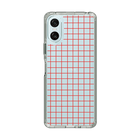 Slim Protection Case［ Original - Favorite Color Check - Red ］