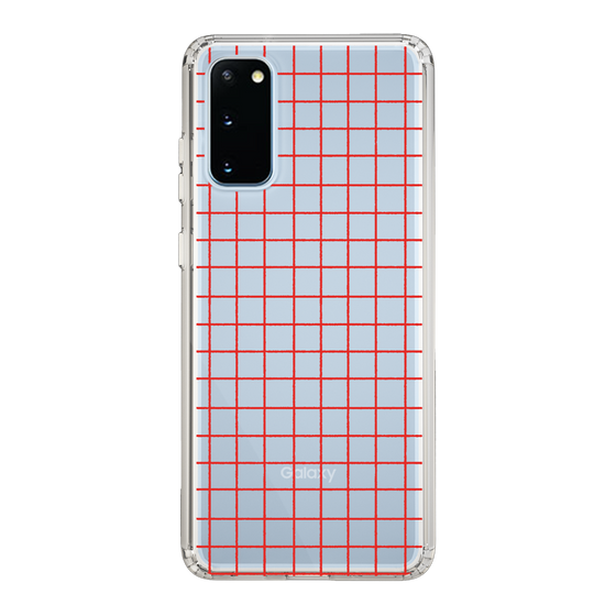 Slim Protection Case［ Original - Favorite Color Check - Red ］