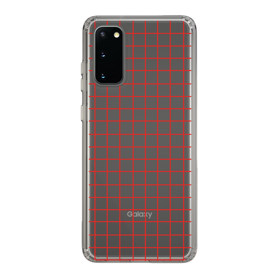 Slim Protection Case［ Original - Favorite Color Check - Red ］