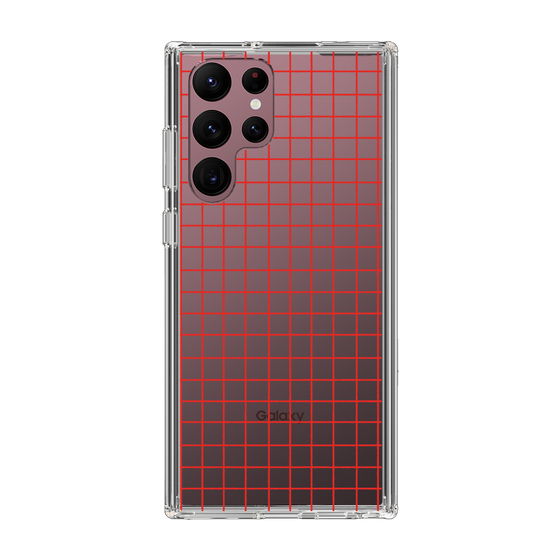 Slim Protection Case［ Original - Favorite Color Check - Red ］