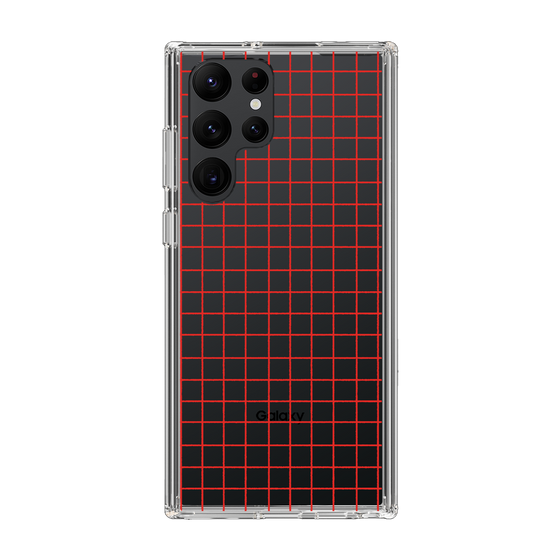 Slim Protection Case［ Original - Favorite Color Check - Red ］
