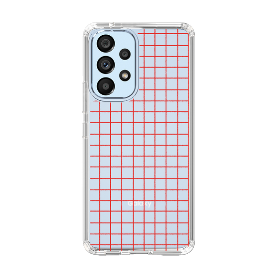 Slim Protection Case［ Original - Favorite Color Check - Red ］