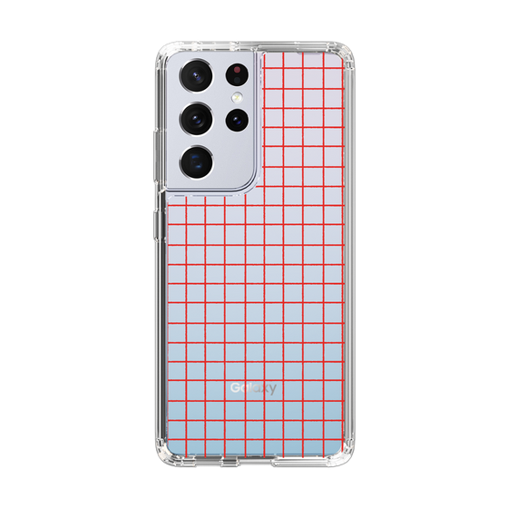 Slim Protection Case［ Original - Favorite Color Check - Red ］