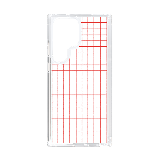 Slim Protection Case［ Original - Favorite Color Check - Red ］