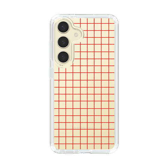 Slim Protection Case［ Original - Favorite Color Check - Red ］