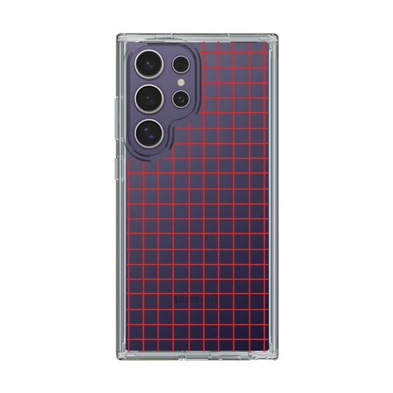 Slim Protection Case［ Original - Favorite Color Check - Red ］