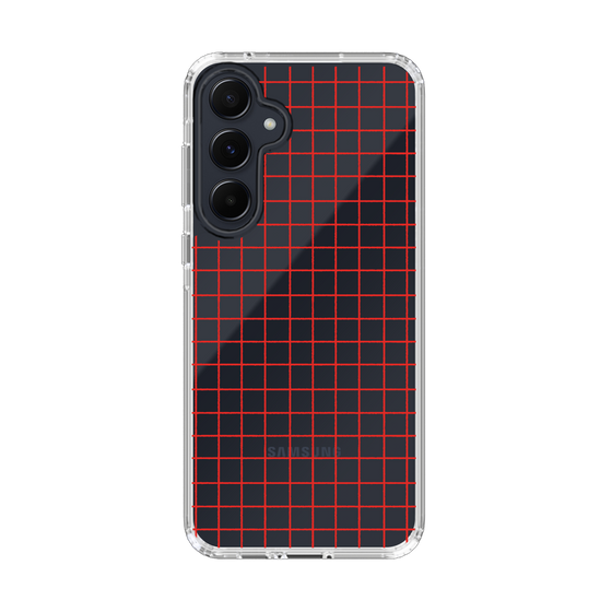 Slim Protection Case［ オリジナル - 推し色チェック - レッド ］