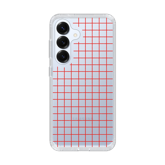 Slim Protection Case［ Original - Favorite Color Check - Red ］