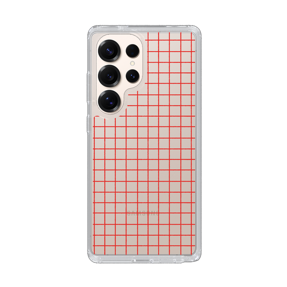 Slim Protection Case［ Original - Favorite Color Check - Red ］