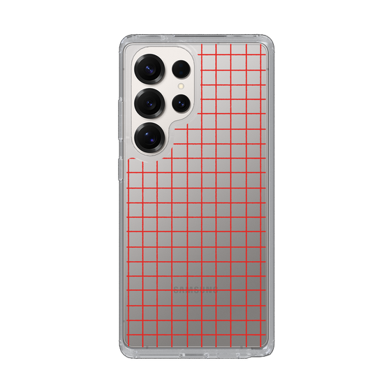 Slim Protection Case［ Original - Favorite Color Check - Red ］