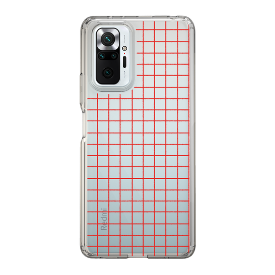 Slim Protection Case［ Original - Favorite Color Check - Red ］