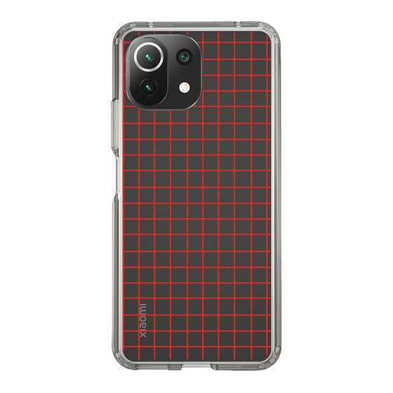 Slim Protection Case［ Original - Favorite Color Check - Red ］
