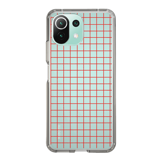 Slim Protection Case［ Original - Favorite Color Check - Red ］