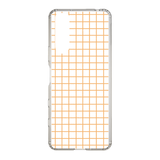 Slim Protection Case［ Original - Favorite Color Check - Yellow ］
