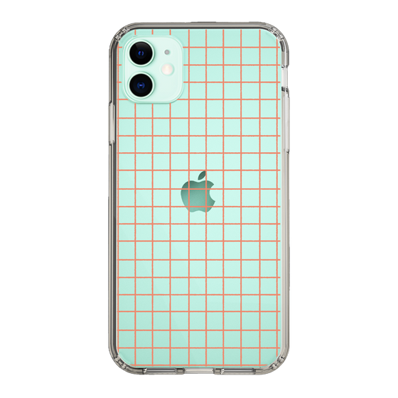 Slim Protection Case［ Original - Favorite Color Check - Orange ］