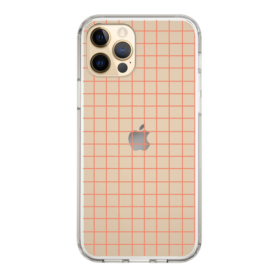 Slim Protection Case［ Original - Favorite Color Check - Orange ］