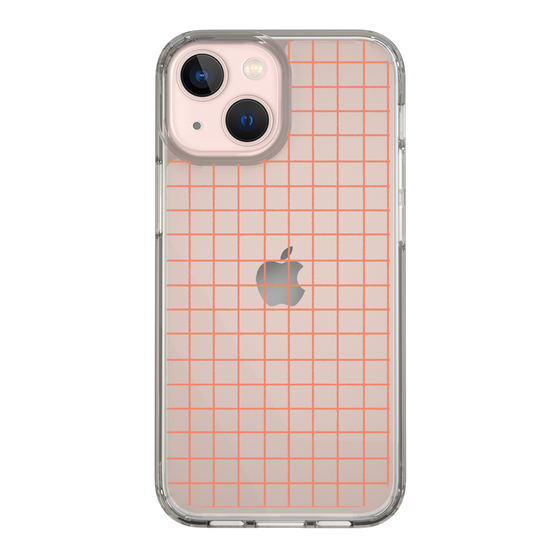 Slim Protection Case［ Original - Favorite Color Check - Orange ］