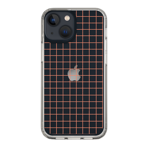 Slim Protection Case［ Original - Favorite Color Check - Orange ］