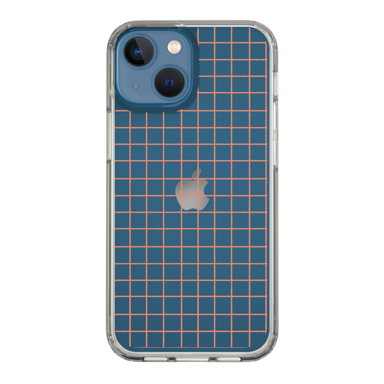 Slim Protection Case［ Original - Favorite Color Check - Orange ］