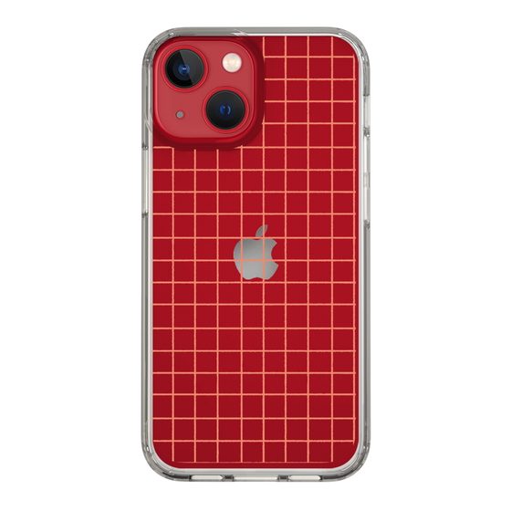 Slim Protection Case［ Original - Favorite Color Check - Orange ］