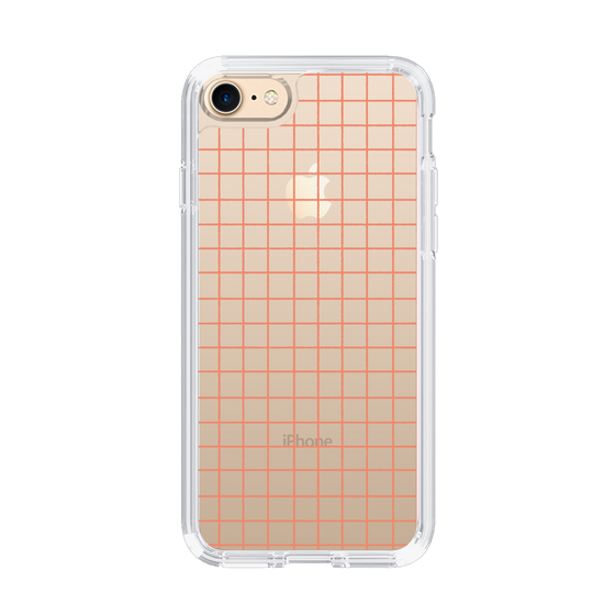 Slim Protection Case［ Original - Favorite Color Check - Orange ］