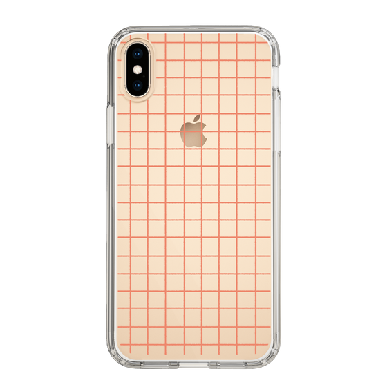 Slim Protection Case［ Original - Favorite Color Check - Orange ］